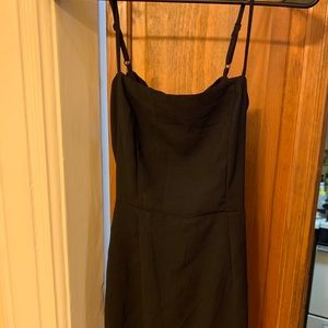 nasty gal brand new black dress
